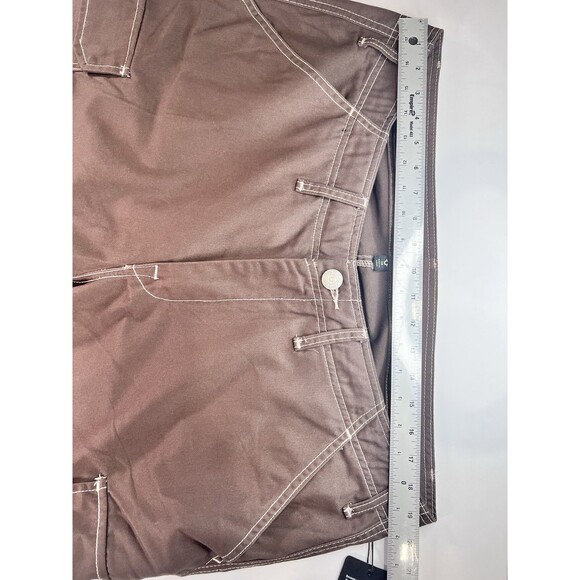 True Religion Jeans Men's Bracken Brown Baggy Cargo Pants Size 38 Y2K 2000‎ NWT - Picture 8 of 10